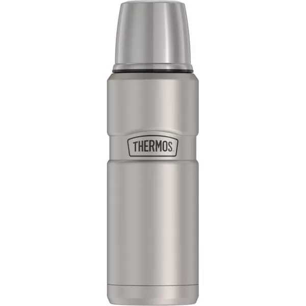 Thermos Stainless King VacuumInsulated Compact Bottle 16 Ounce Army GreenStainless Bottle