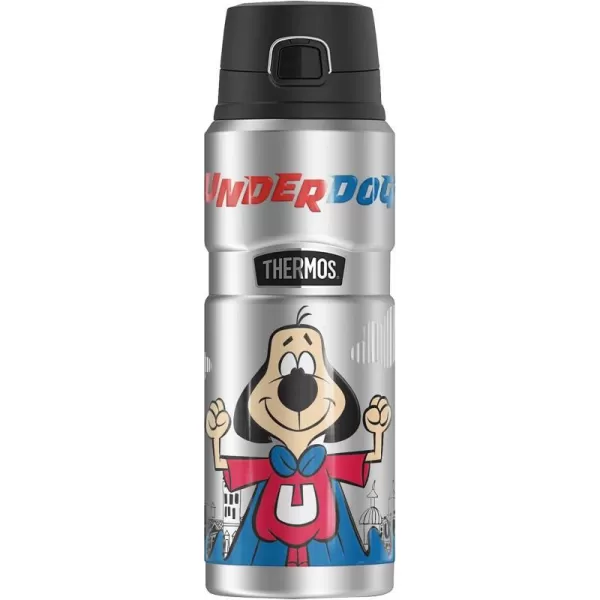 Underdog Underdog Never Fails THERMOS STAINLESS KING Stainless Steel Drink Bottle Vacuum insulated amp Double Wall 24ozUnderdog Underdog Never Fails THERMOS STAINLESS KING Stainless Steel Drink Bottle Vacuum insulated amp Double Wall 24oz