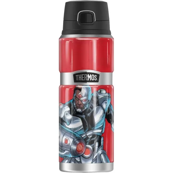 Wonder Woman Character THERMOS STAINLESS KING Stainless Steel Drink Bottle Vacuum insulated amp Double Wall 24oz24 oz Bottle Cyborg