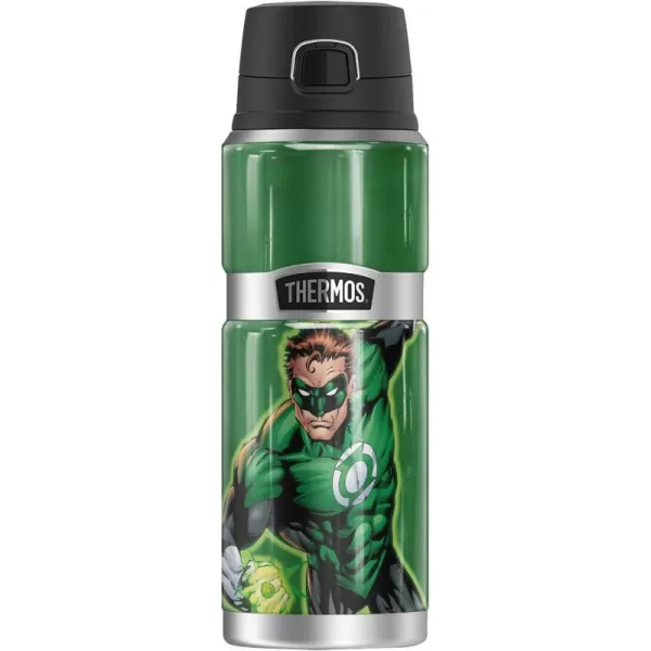 Wonder Woman Character THERMOS STAINLESS KING Stainless Steel Drink Bottle Vacuum insulated amp Double Wall 24oz24 oz Bottle Green Lantern