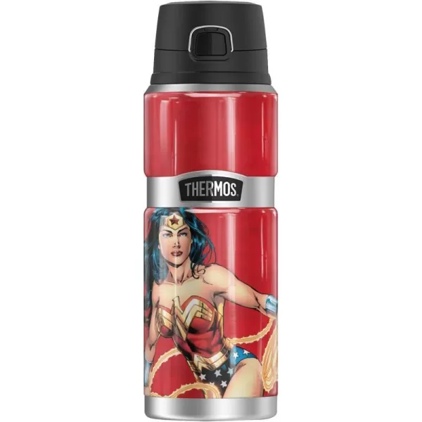 Wonder Woman Character THERMOS STAINLESS KING Stainless Steel Drink Bottle Vacuum insulated amp Double Wall 24oz24 oz Bottle Wonder Woman