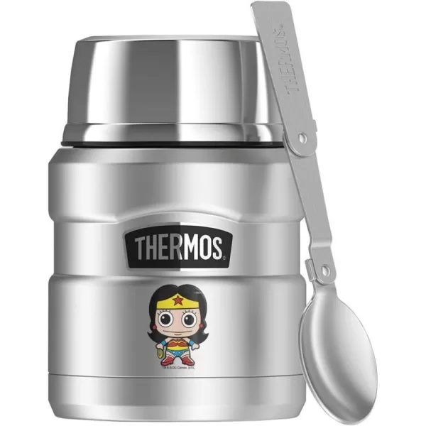 Wonder Woman Cute Chibi Golden Lasso THERMOS STAINLESS KING Stainless Steel Drink Bottle Vacuum insulated amp Double Wall 24oz16 oz Food Jar Cute Chibi