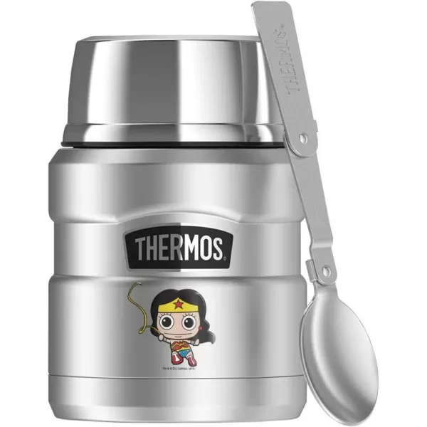 Wonder Woman Cute Chibi Golden Lasso THERMOS STAINLESS KING Stainless Steel Drink Bottle Vacuum insulated amp Double Wall 24oz16 oz Food Jar Golden Lasso