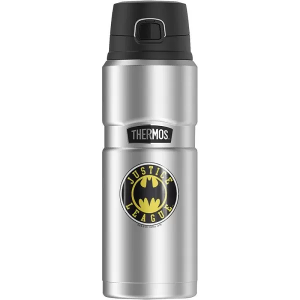 Wonder Woman Wonder Woman Athletic Logo THERMOS STAINLESS KING Stainless Steel Drink Bottle Vacuum insulated amp Double Wall 24oz24 oz Bottle Batman Athletic Logo