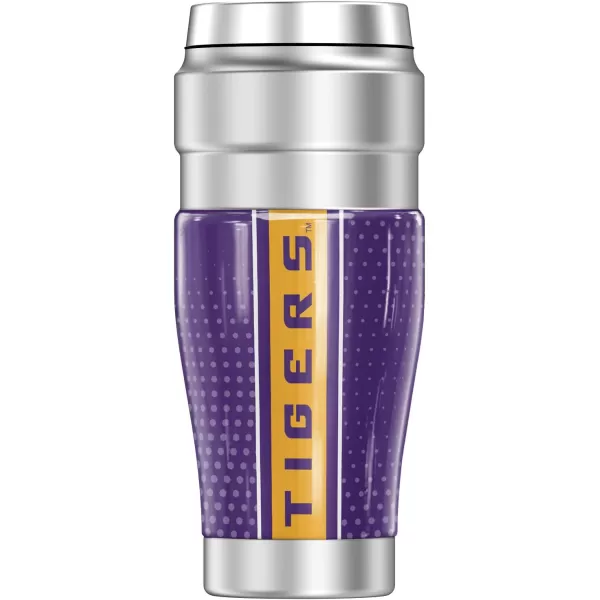 imageTHERMOS LSU Tigers Eye of the Tiger STAINLESS KING Stainless Steel Travel Tumbler Vacuum insulated ampamp Double Wall 16ozLOUSIANA STATE UNIVERSITY MASCOT TIGER FACE