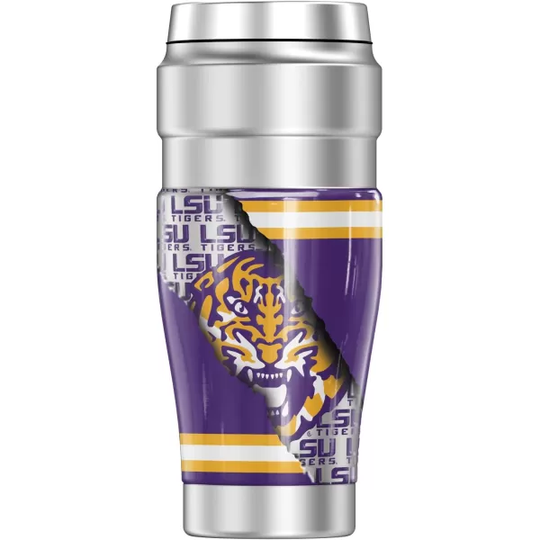 imageTHERMOS LSU Tigers Eye of the Tiger STAINLESS KING Stainless Steel Travel Tumbler Vacuum insulated ampamp Double Wall 16ozLOUSIANA STATE UNIVERSITY TORN TIGER