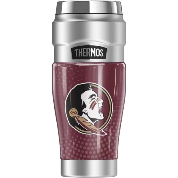 imageTHERMOS FLORIDA STATE UNIVERSITY OFFICIAL Radial Dots STAINLESS KING Stainless Steel Travel Tumbler Vacuum insulated ampamp Double Wall 16ozFLORIDA STATE UNIVERSITY