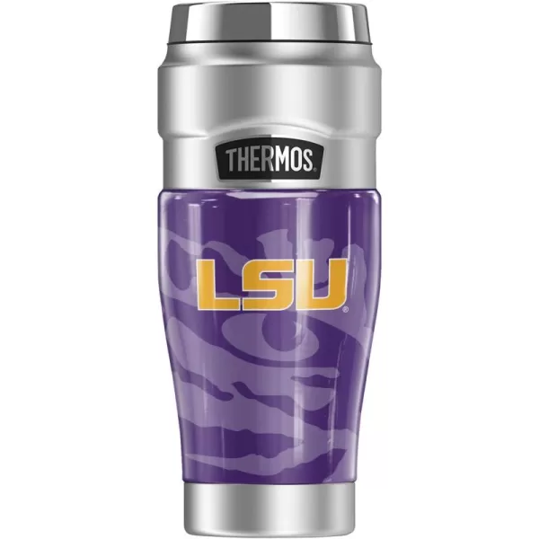 imageTHERMOS LSU Tigers Eye of the Tiger STAINLESS KING Stainless Steel Travel Tumbler Vacuum insulated ampamp Double Wall 16ozLOUSIANA STATE UNIVERSITY EYE OF THE TIGER