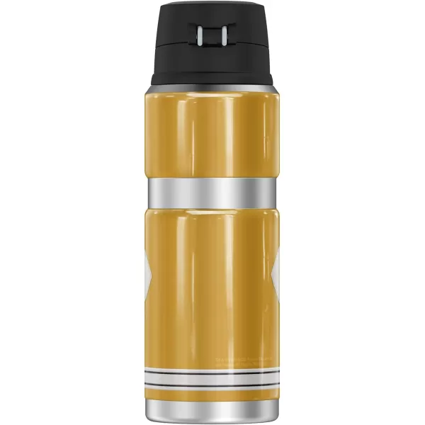 imagePower Rangers Blue Ranger Emblem THERMOS STAINLESS KING Stainless Steel Drink Bottle Vacuum insulated ampamp Double Wall 24ozYELLOW RANGER EMBLEM