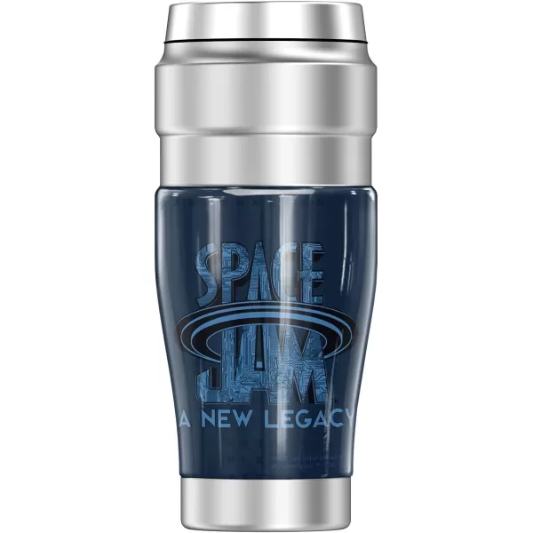 imageSpace Jam A New Legacy Batman Suit Bugs Bunny THERMOS STAINLESS KING Stainless Steel Travel Tumbler Vacuum insulated ampamp Double Wall 16ozBATMAN SUIT