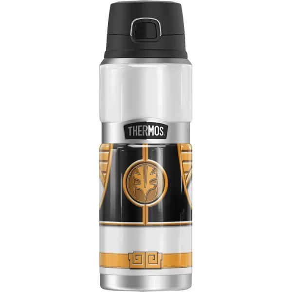 imagePower Rangers White Ranger THERMOS STAINLESS KING Stainless Steel Drink Bottle Vacuum insulated ampamp Double Wall 24oz