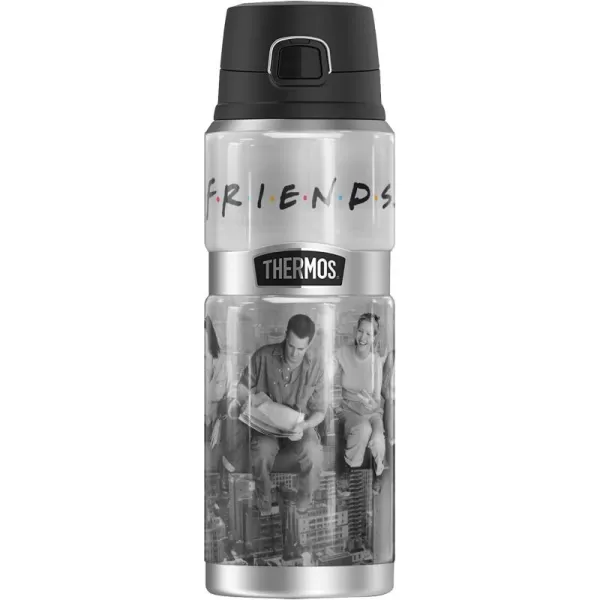 imageFriends Lunch Break Group Photo THERMOS STAINLESS KING Stainless Steel Drink Bottle Vacuum insulated ampamp Double Wall 24oz