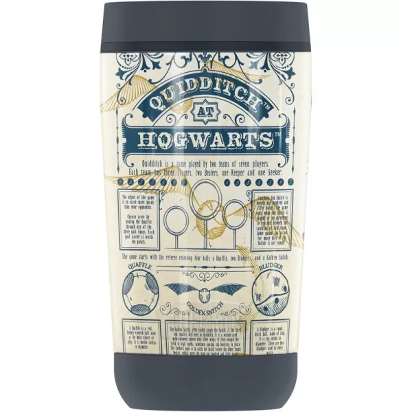 imageHarry Potter Quidditch Rules Pattern GUARDIAN COLLECTION BY THERMOS Stainless Steel Travel Tumbler Vacuum insulated ampamp Double Wall 12 oz