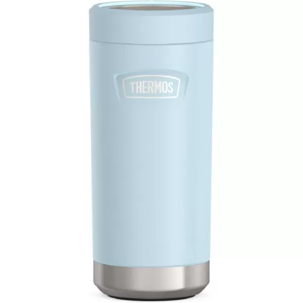 imageTHERMOS ICON SERIES Slim Beverage Can Insulator  12 Ounce Granite  Vacuum Insulated Stainless SteelGlacier