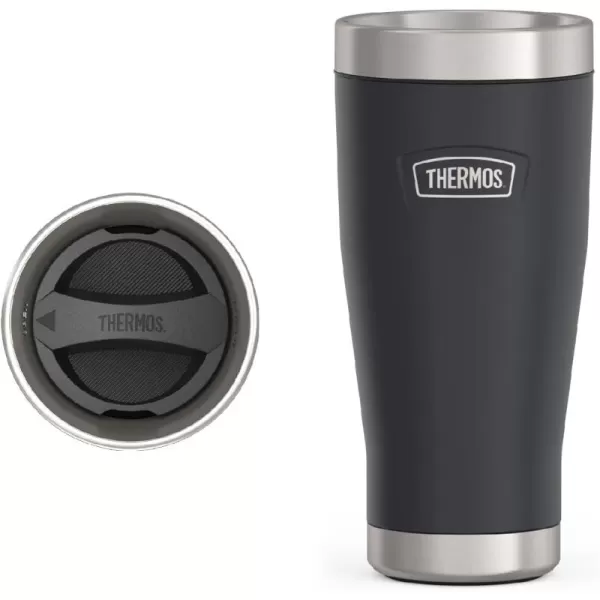 imageTHERMOS ICON Series Stainless Steel Tumbler Matte Stainless Steel 16 ozGranite