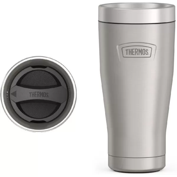 imageTHERMOS ICON Series Stainless Steel Tumbler Matte Stainless Steel 16 ozMatte Stainless Steel