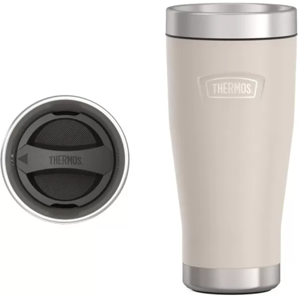 imageTHERMOS ICON Series Stainless Steel Tumbler Matte Stainless Steel 16 ozSandstone