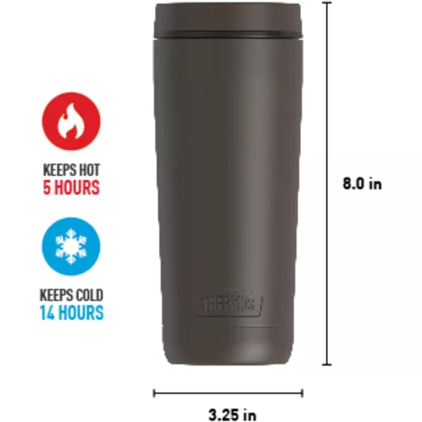 imageTHERMOS ALTA SERIES Stainless Steel Tumbler 18 Ounce Espresso Black