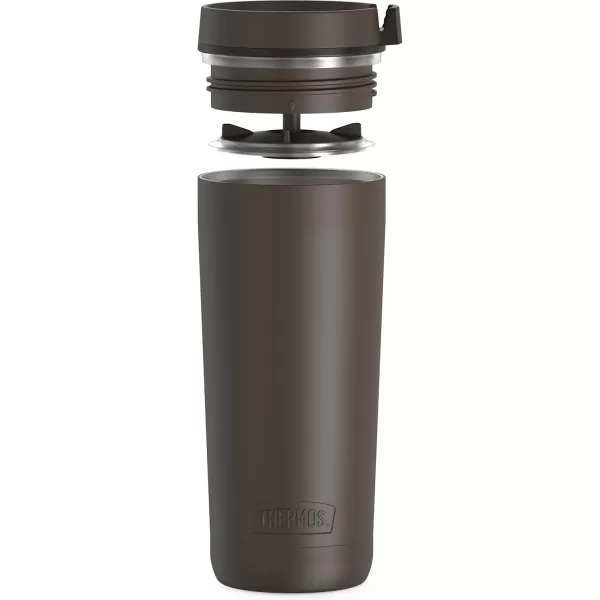 imageTHERMOS ALTA SERIES Stainless Steel Tumbler 18 Ounce Espresso Black