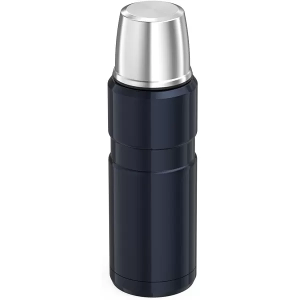 imageTHERMOS Stainless King VacuumInsulated Compact Bottle 16 Ounce Midnight Blue