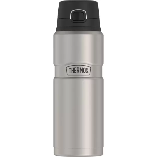 imageTHERMOS Stainless King VacuumInsulated Drink Bottle 24 Ounce Matte SteelMatte Steel