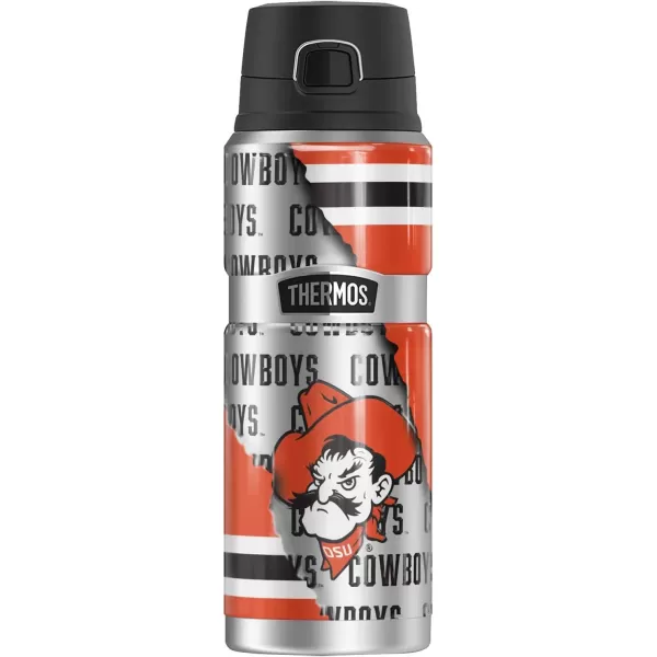 imagePurdue University Let Her Rip THERMOS STAINLESS KING Stainless Steel Drink Bottle Vacuum insulated ampamp Double Wall 24ozOKLAHOMA STATE UNIVERSITY