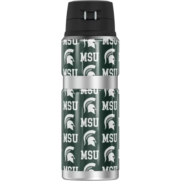 imagePurdue University Logo Pattern THERMOS STAINLESS KING Stainless Steel Drink Bottle Vacuum insulated ampamp Double Wall 24ozMICHIGAN STATE UNIVERSITY