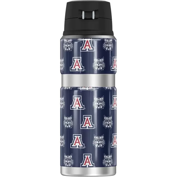 imagePurdue University Logo Pattern THERMOS STAINLESS KING Stainless Steel Drink Bottle Vacuum insulated ampamp Double Wall 24ozUNIVERSITY OF ARIZONA