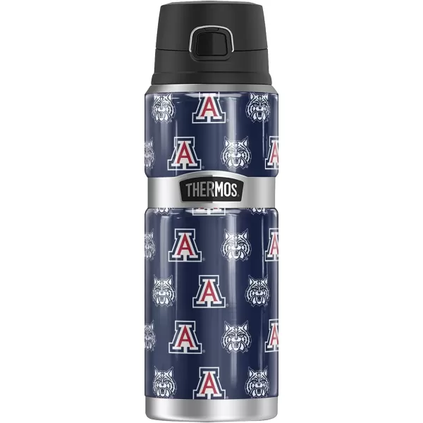 imagePurdue University Logo Pattern THERMOS STAINLESS KING Stainless Steel Drink Bottle Vacuum insulated ampamp Double Wall 24ozUNIVERSITY OF ARIZONA