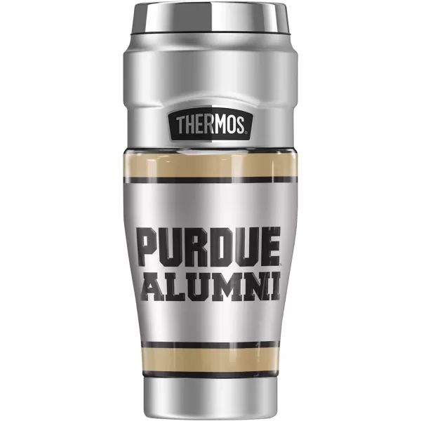 imageTHERMOS Purdue University Alumni STAINLESS KING Stainless Steel Travel Tumbler Vacuum insulated ampamp Double Wall 16ozPURDUE UNIVERSITY