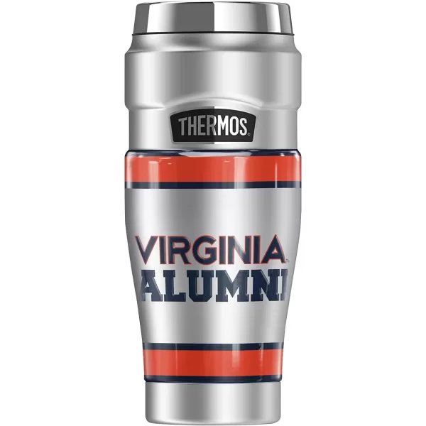 imageTHERMOS Purdue University Alumni STAINLESS KING Stainless Steel Travel Tumbler Vacuum insulated ampamp Double Wall 16ozUNIVERSITY OF VIRGINIA