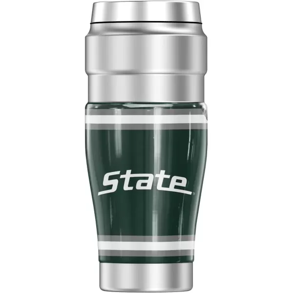 imageTHERMOS Purdue University Let Her Rip STAINLESS KING Stainless Steel Travel Tumbler Vacuum insulated ampamp Double Wall 16ozMICHIGAN STATE UNIVERSITY