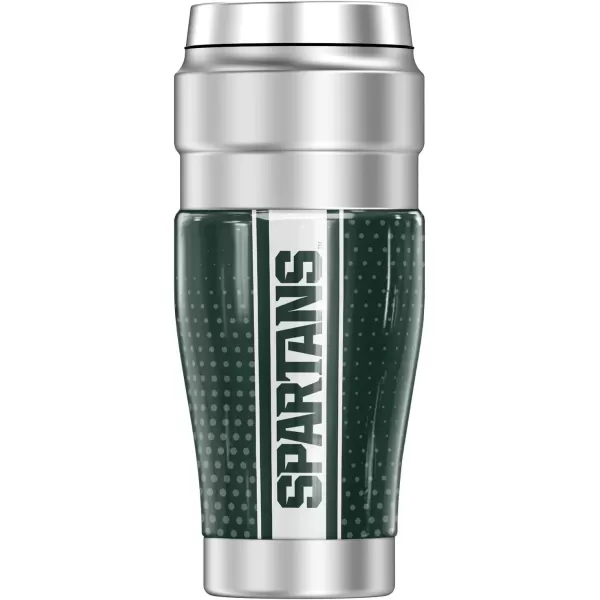 imageTHERMOS Purdue University Radial Dots STAINLESS KING Stainless Steel Travel Tumbler Vacuum insulated ampamp Double Wall 16ozMICHIGAN STATE UNIVERSITY