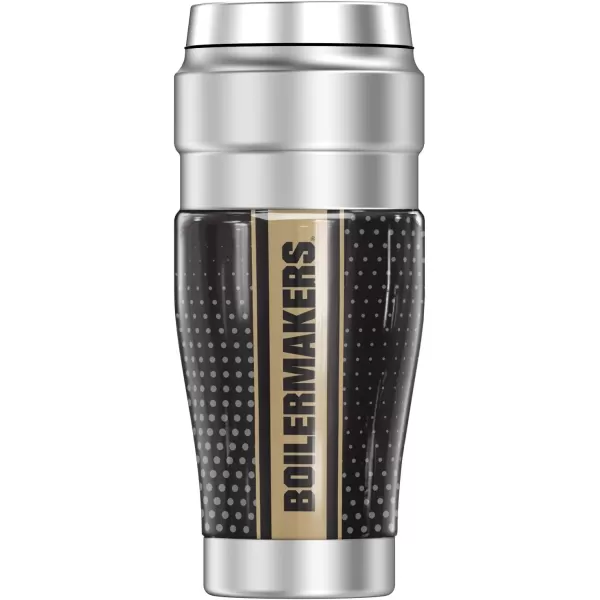 imageTHERMOS Purdue University Radial Dots STAINLESS KING Stainless Steel Travel Tumbler Vacuum insulated ampamp Double Wall 16ozPURDUE UNIVERSITY