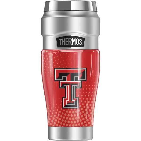 imageTHERMOS Purdue University Radial Dots STAINLESS KING Stainless Steel Travel Tumbler Vacuum insulated ampamp Double Wall 16ozTEXAS TECH UNIVERSITY