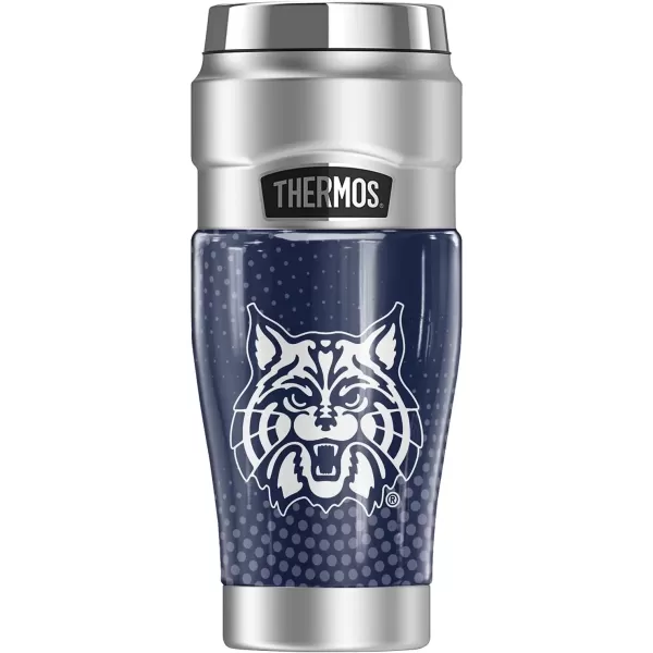 imageTHERMOS Purdue University Radial Dots STAINLESS KING Stainless Steel Travel Tumbler Vacuum insulated ampamp Double Wall 16ozUNIVERSITY OF ARIZONA