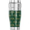 imageTHERMOS Michigan State University Logo Pattern STAINLESS KING Stainless Steel Travel Tumbler Vacuum insulated ampamp Double Wall 16ozNORTH DAKOTA STATE UNIVERSITY