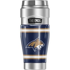 imageTHERMOS Montana State University OFFICIAL Jersey Stripes STAINLESS KING Stainless Steel Travel Tumbler Vacuum insulated ampamp Double Wall 16oz