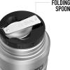 imageTHERMOS LSU Tigers Spirit Diagonal Stripes STAINLESS KING Stainless Steel Food Jar with Folding Spoon Vacuum insulated ampamp Double Wall 16ozLOUSIANA STATE UNIVERSITY CLASSIC LOGO