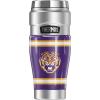 imageLSU OFFICIAL Jersey Stripes THERMOS STAINLESS KING Stainless Steel Travel Tumbler Vacuum insulated ampamp Double Wall 16oz