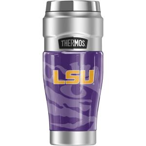 imageTHERMOS LSU Tigers Tiger Stripes STAINLESS KING Stainless Steel Travel Tumbler Vacuum insulated ampamp Double Wall 16ozLOUSIANA STATE UNIVERSITY EYE OF THE TIGER