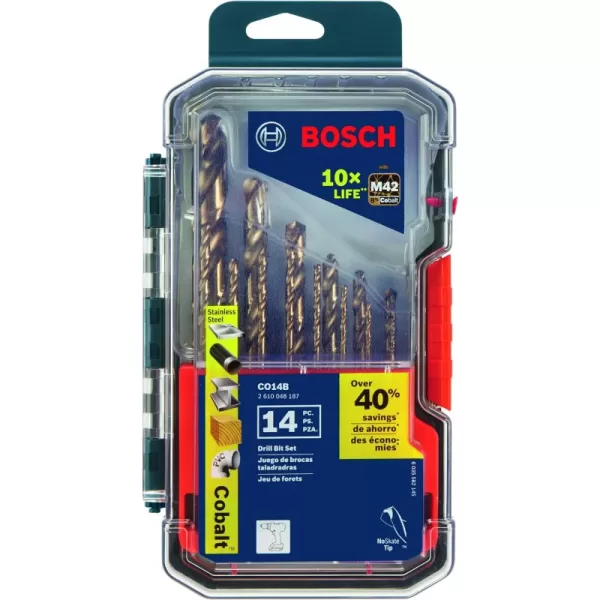 14 pc. Drill Bit Set
