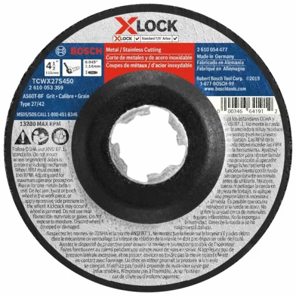 Type 27A Metal/Stainless 60 Grit 1 Count (Pack of 1)