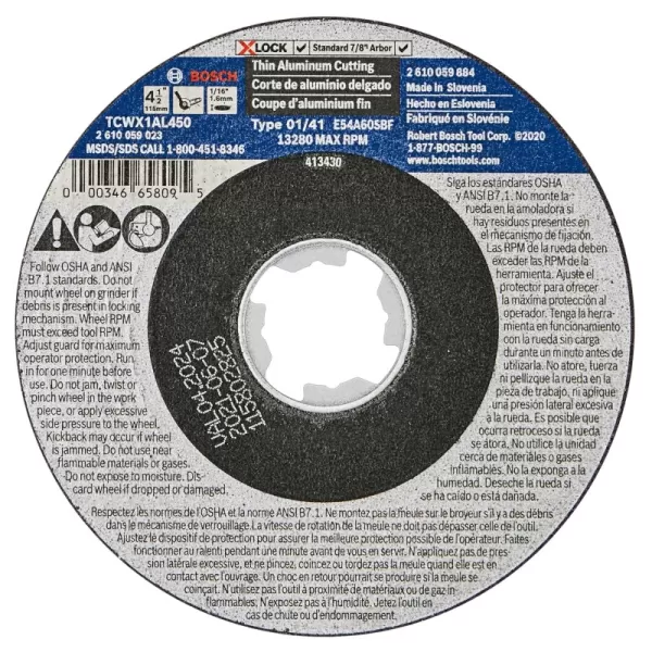 Type 1A Metal 46 Grit 1 Count (Pack of 1)