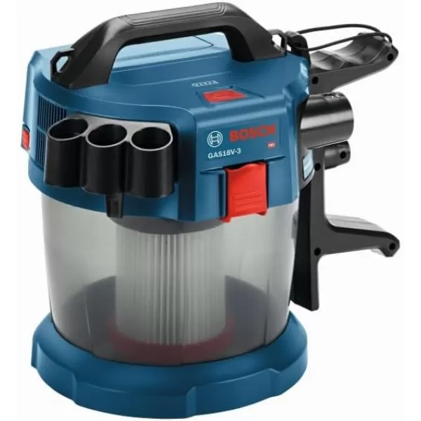BOSCH GAS18V-3N 18V 1.6 gallon Vacuum Bare Tool , Blue