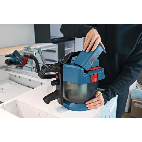 BOSCH GAS18V-3N 18V 1.6 gallon Vacuum Bare Tool , Blue