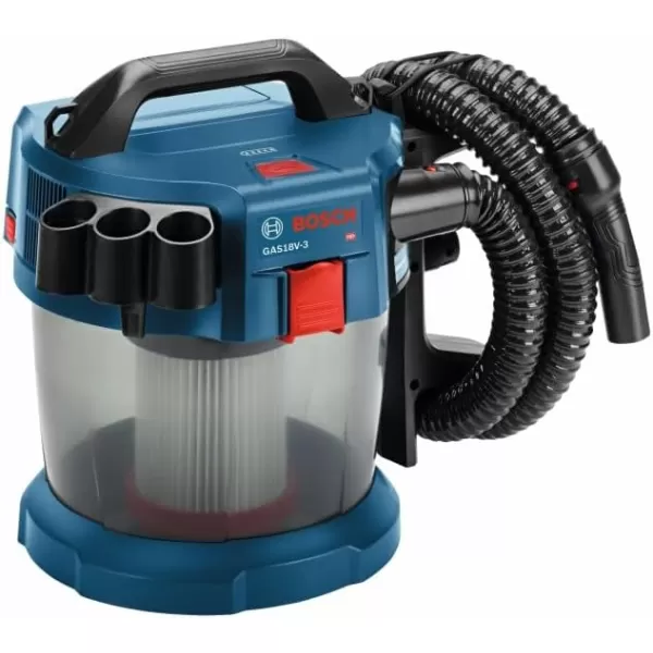 BOSCH GAS18V-3N 18V 1.6 gallon Vacuum Bare Tool , Blue
