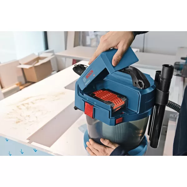 BOSCH GAS18V-3N 18V 1.6 gallon Vacuum Bare Tool , Blue