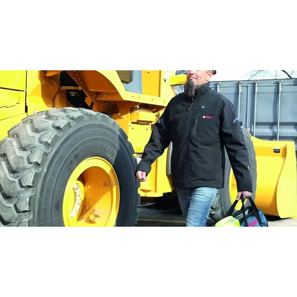 BOSCH GHJ12V-20XLN12 12V Max Heated Jacket Kit with Portable Power Adapter - Size XLarge