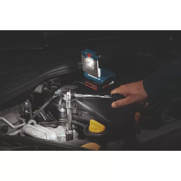 BOSCH GLI18V-4000CN 18V Lithium-Ion Bluetooth Connected 4,000 Lumens LED Floodlight , Black